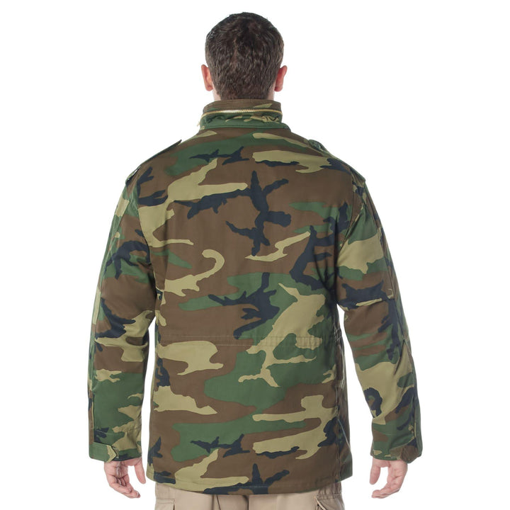 Mens Camo M-65 Field Jacket by Rothco - Legendary USA