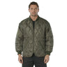Main view of Rothco men's concealed carry jacket, displayed flat for product detail