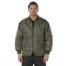 Main view of Rothco men's concealed carry jacket, displayed flat for product detail
