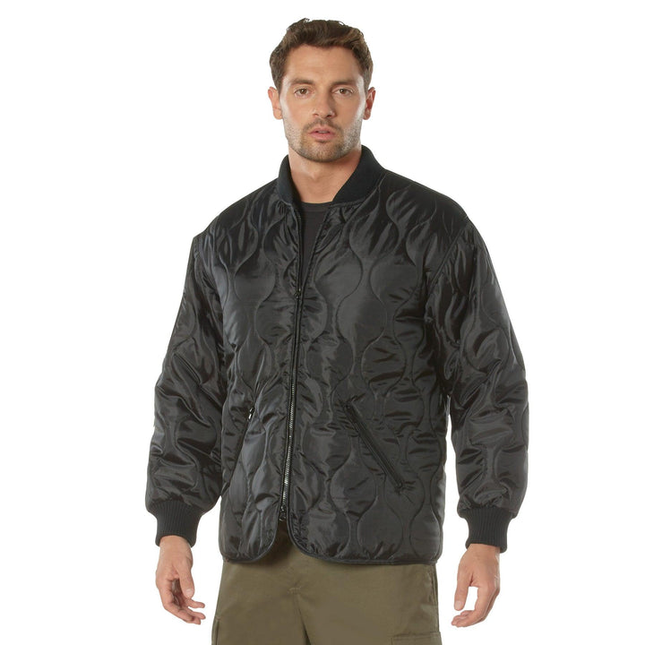 Mens Concealed Carry Quilted Woobie Jacket by Rothco - Legendary USA