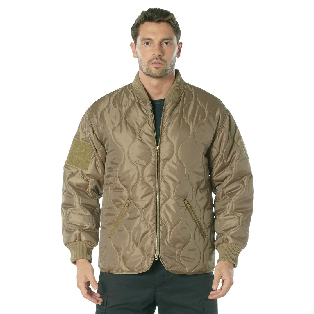 Mens Concealed Carry Quilted Woobie Jacket by Rothco - Legendary USA