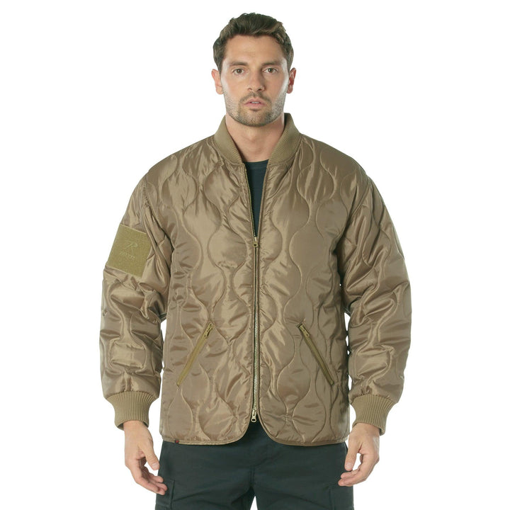 Mens Concealed Carry Quilted Woobie Jacket by Rothco - Legendary USA