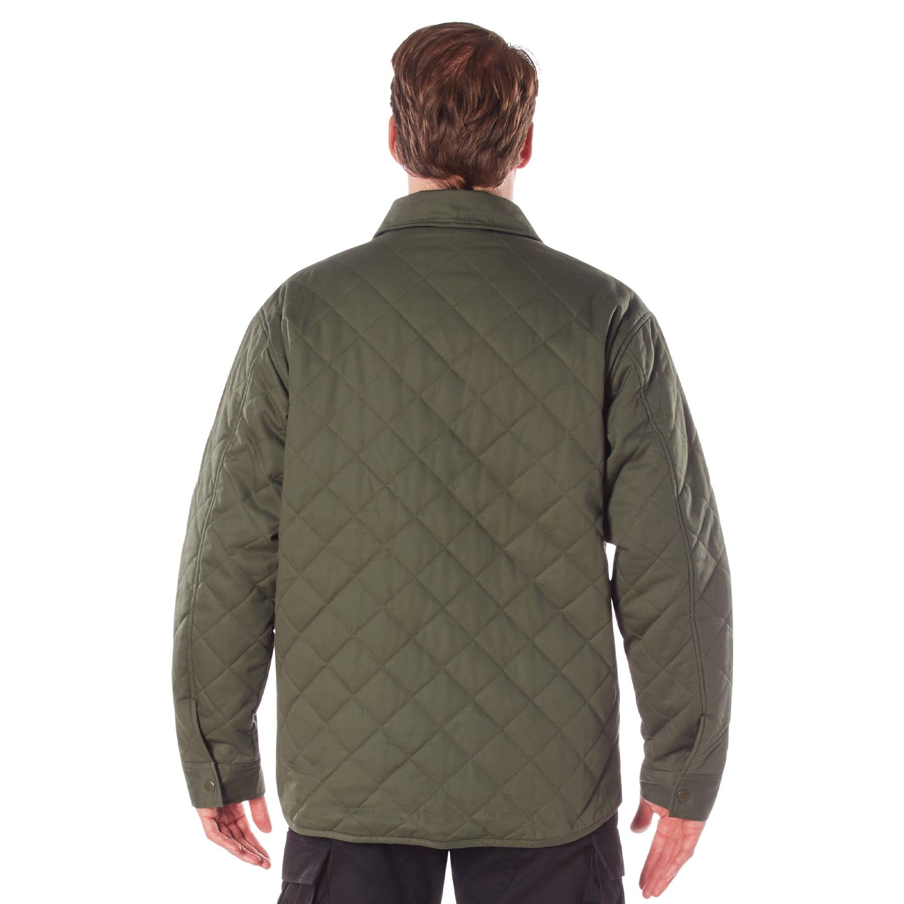 Mens Diamond Quilted Wax Jacket - 100% Waxed Cotton, UK Made, 2 Colours - Rydale