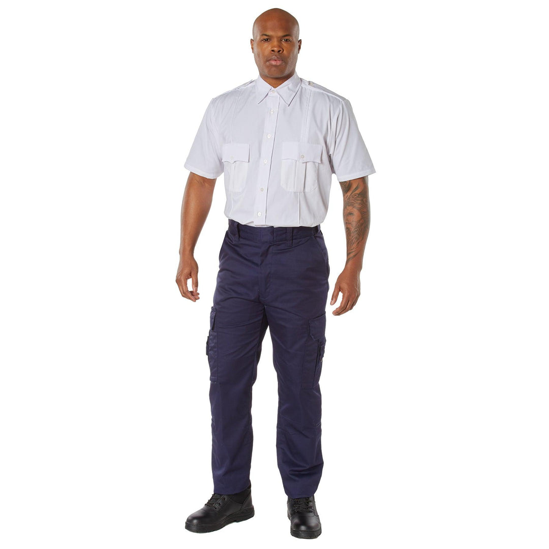 Mens Short Sleeve Uniform Shirt by Rothco - Legendary USA