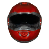 Daytona Glide Modular Motorcycle Helmet - Bluetooth Ready, Dual Visor - Black Cherry | DOT Approved
