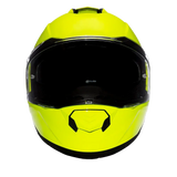 Daytona Glide Modular Motorcycle Helmet - Bluetooth Ready, Dual Visor - Fluorescent Yellow | DOT Approved