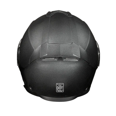 Daytona Glide Modular Motorcycle Helmet - Bluetooth Ready, Dual Visor - Gun Metal Grey Metallic | DOT Approved