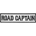 Motorcycle Club White Road Captain Patch