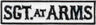 Motorcycle Club White Sargent at Arms Patch - Legendary USA