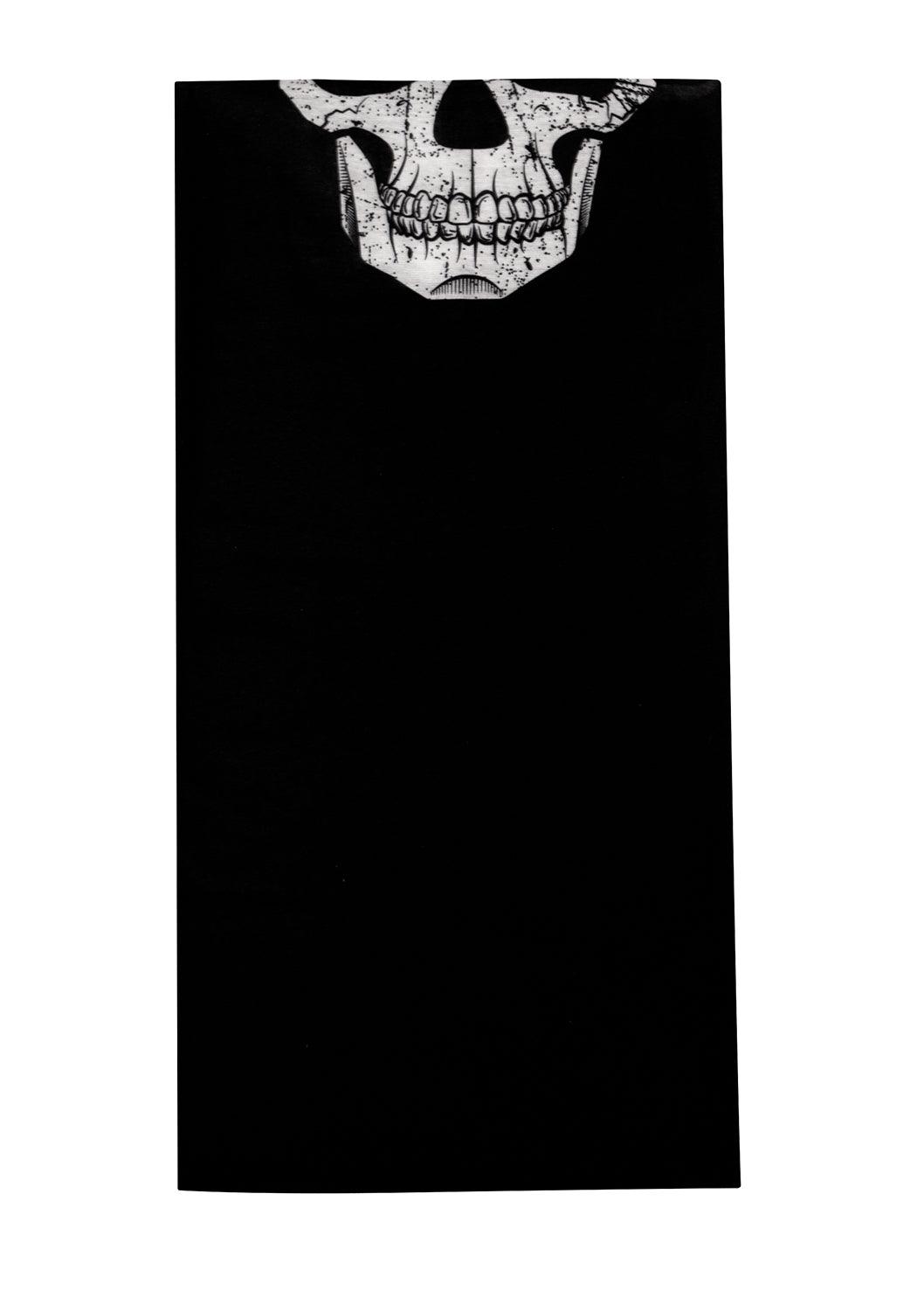 Motorcycle Riding Neck Gaiter and Face Covering - SKULL Print - Legendary USA