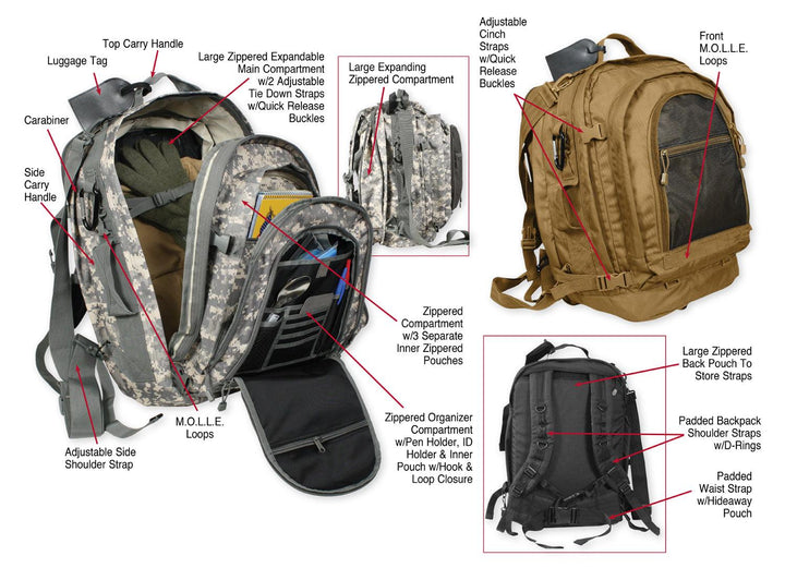 Move Out' Tactical Travel Backpack - Legendary USA