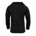 Side angle of Poly Zip Collar Shirts by Rothco, highlighting construction detail