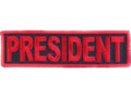 President Patch - Red