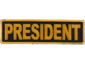 President Patch - Yellow