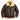 Cockpit USA Men's British R.A.F. Sheepskin Bomber Jacket front view showing the brown sheepskin design made in USA