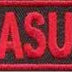Red Motorcycle Club Treasurer Patch - Legendary USA