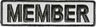REFLECTIVE Motorcycle Club Member Patch - Legendary USA