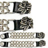 Rose Medallion Nickel Vest Extenders (pr) - Legendary USA