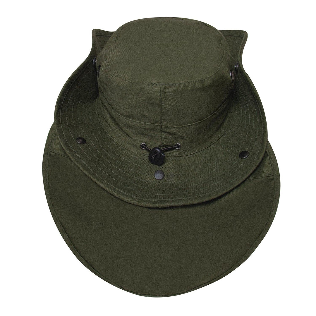 Rothco Adjustable Boonie Hat With Neck Cover - Legendary USA