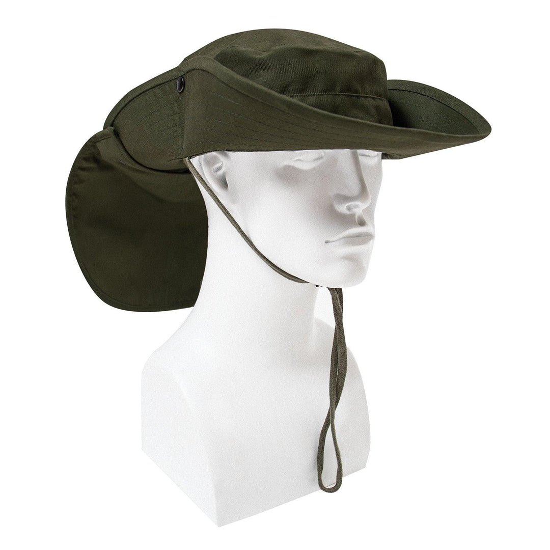 Rothco Adjustable Boonie Hat With Neck Cover - Legendary USA