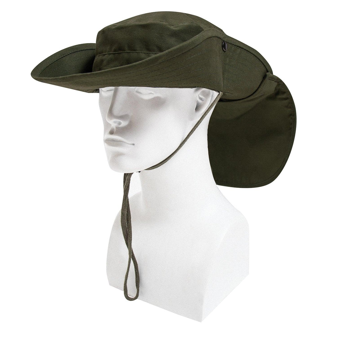 Rothco Adjustable Boonie Hat With Neck Cover - Legendary USA