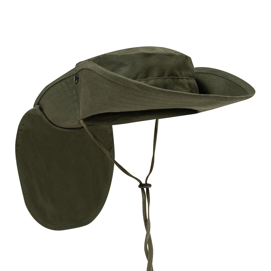 Rothco Adjustable Boonie Hat With Neck Cover - Legendary USA