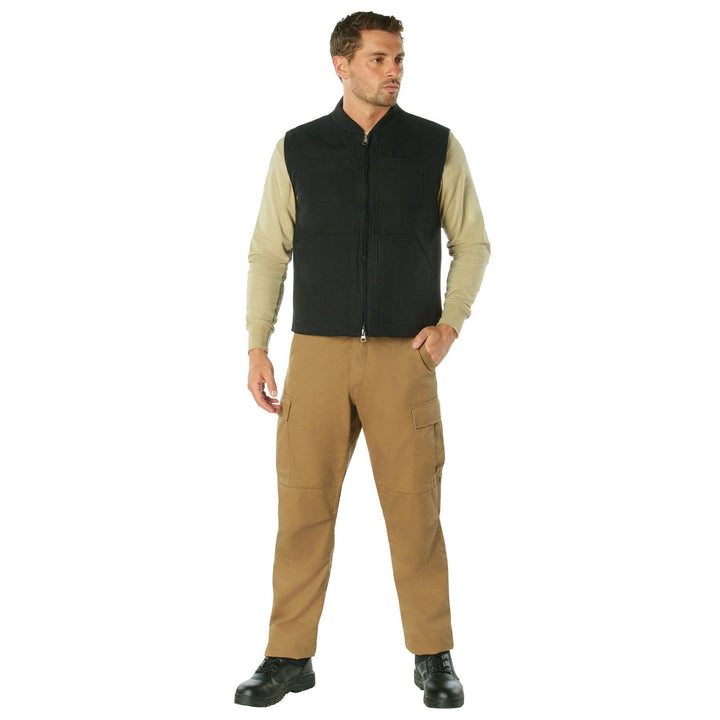 Rothco Concealed Carry Backwoods Canvas Vest - Legendary USA