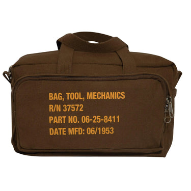 Rothco G.I. Type Zipper Pocket Mechanics Tool Bag With Military Stencil - Legendary USA