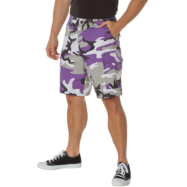 Rothco Mens Camouflage BDU Cargo Shorts - Legendary USA