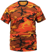 Front view featuring Rothco men's camo camouflage t-shirt, shown on plain studio background