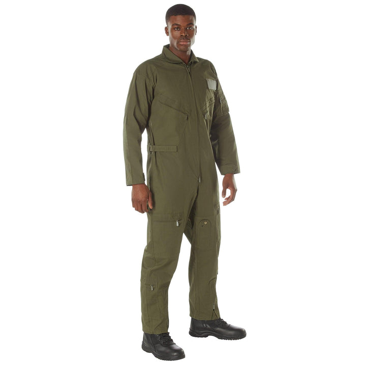 Rothco Mens CWU-27/P Military Flight Suit (Olive Drab) - Legendary USA