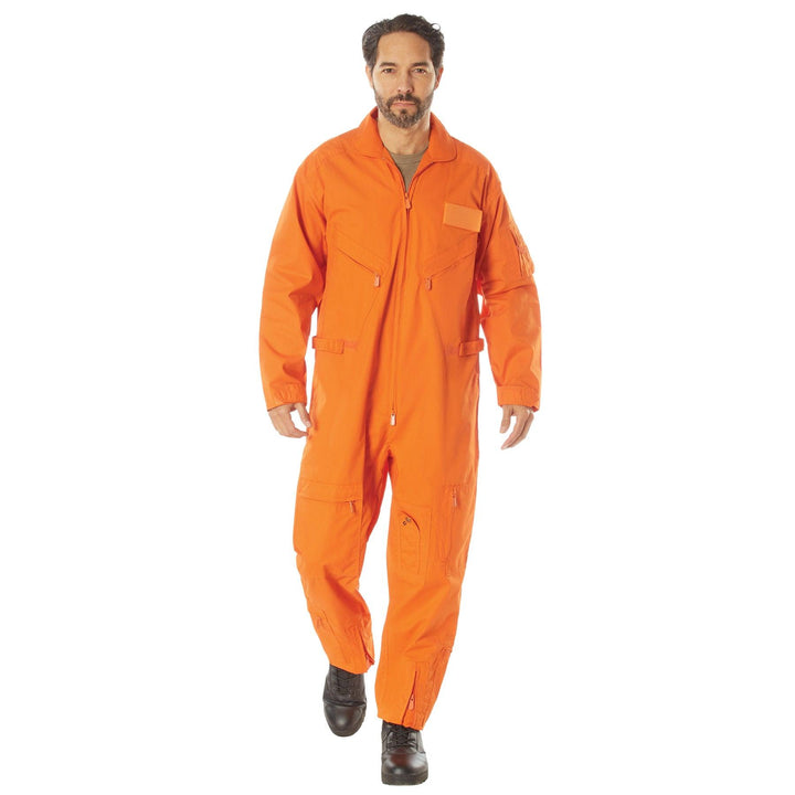 Rothco Mens CWU-27/P Military Flight Suit (Orange) - Legendary USA