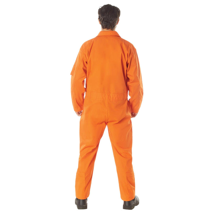 Rothco Mens CWU-27/P Military Flight Suit (Orange) - Legendary USA