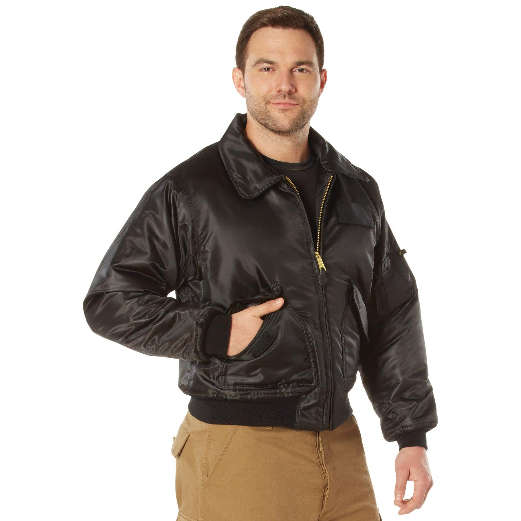 Rothco CWU-45P Flight Jacket | Men's Nylon Bomber – Legendary USA