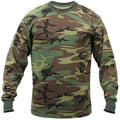 Rothco Mens Long Sleeve Tactical Camouflage Shirt