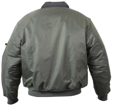 Rothco Mens MA-1 Flight Jacket with Patches - Legendary USA