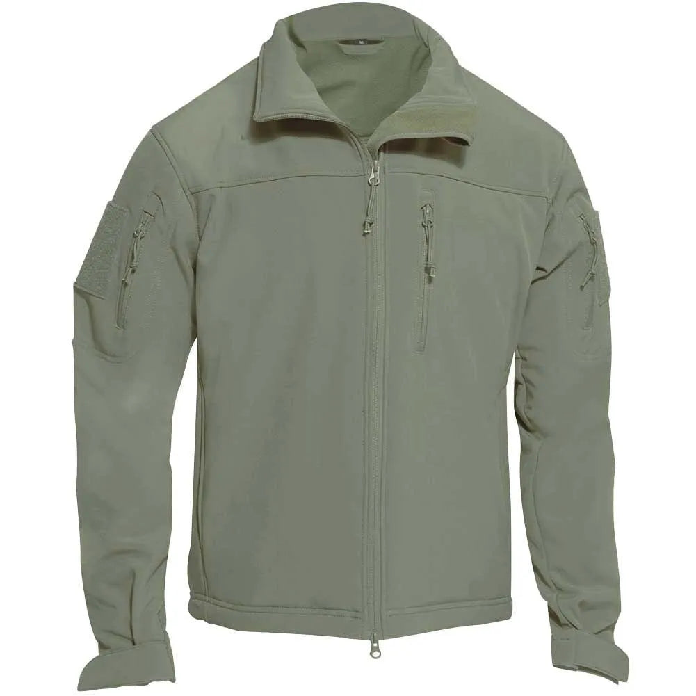 Rothco Soft Shell Jacket | Men's Tactical Stealth Jacket