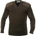 Size: LARGE Rothco Mens V-Neck Commando Sweater - Final Sale Ships Same Day