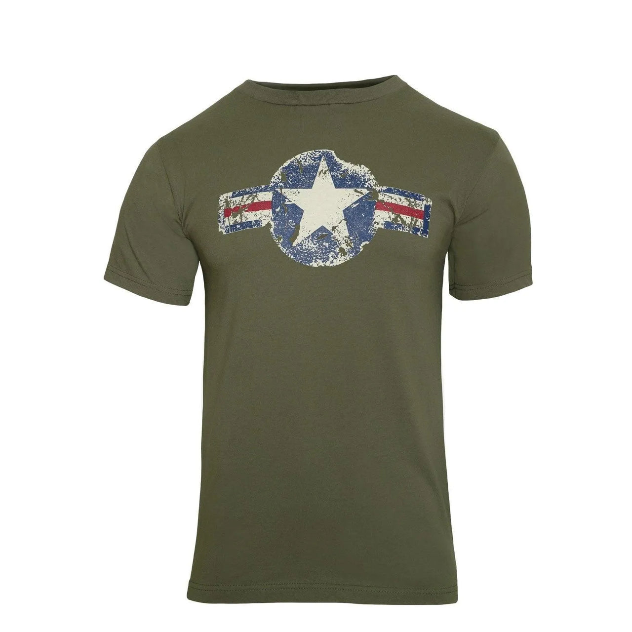 Primary view of Rothco Mens Vintage Army Air Corps T-Shirt, shown on plain studio background