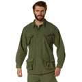 Size: XL Men's Vintage Vietnam Military Fatigue Shirt — Olive Drab  Final Sale