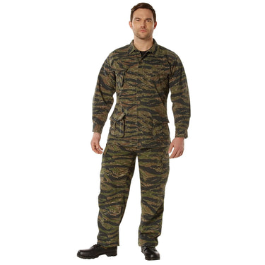 Rothco Mens Vintaged Vietnam Military Fatigue Shirt - Legendary USA