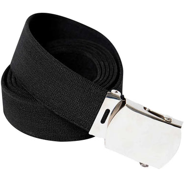 Rothco Military Elastic Stretch Black Web Belt - Legendary USA