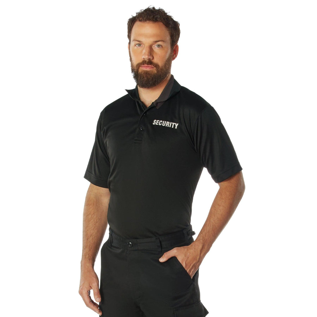 Rothco Moisture Wicking Security Polo Shirt - Legendary USA