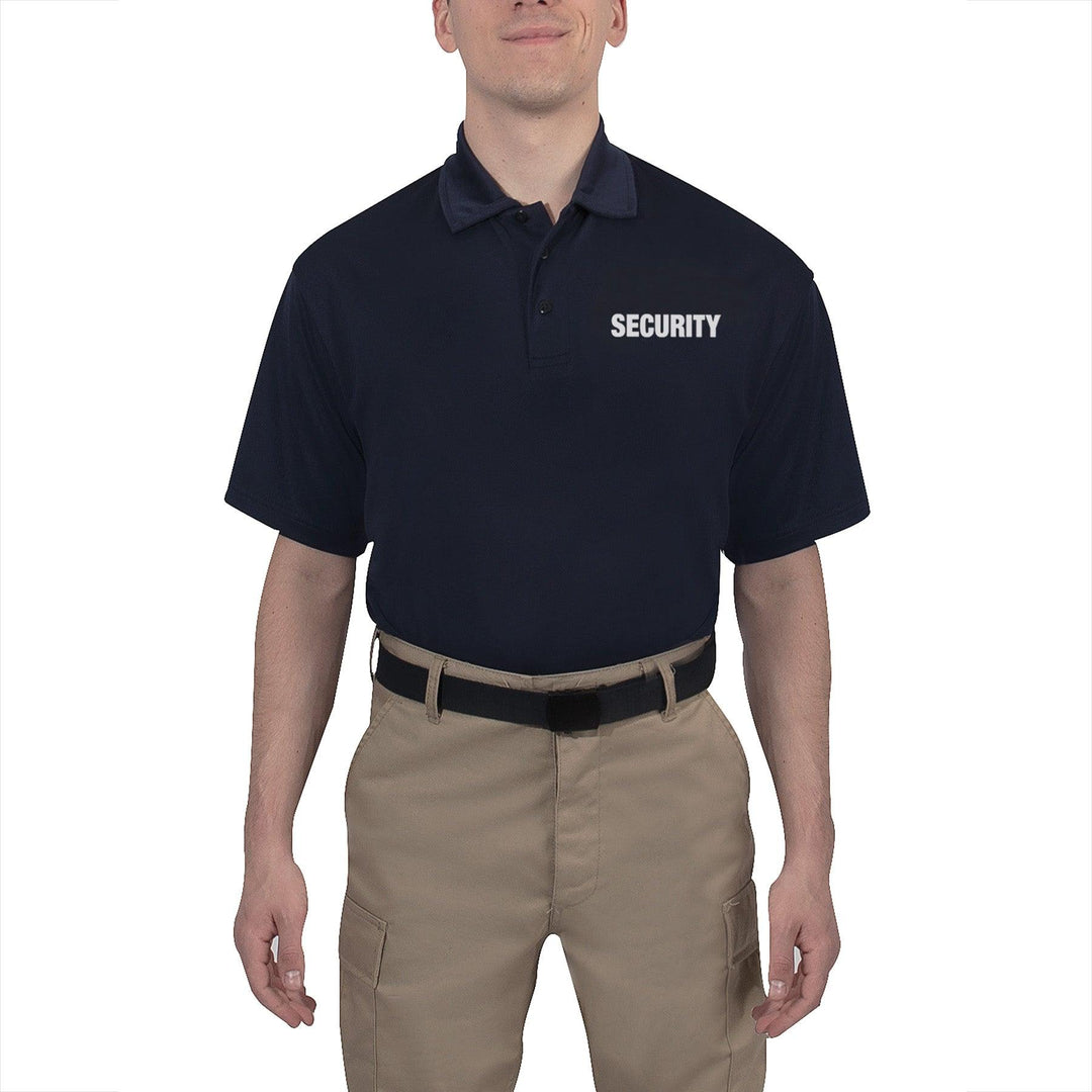 Rothco Moisture Wicking Security Polo Shirt - Legendary USA