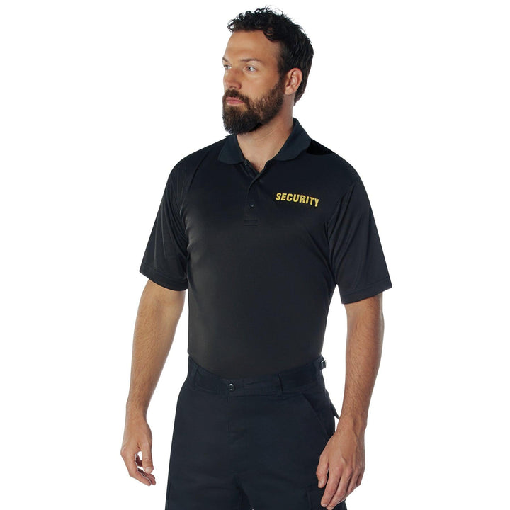 Rothco Moisture Wicking Security Polo Shirt - Legendary USA