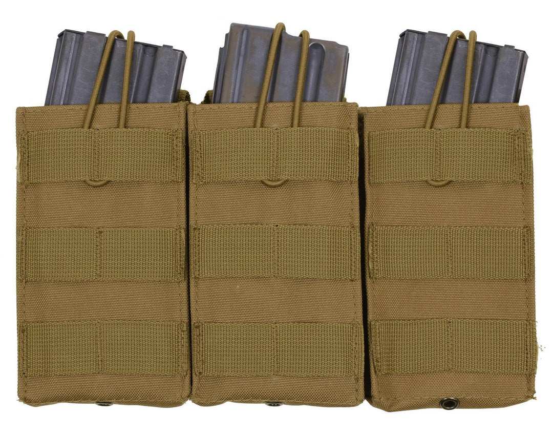 Rothco MOLLE Open Top Triple Mag Pouch - Legendary USA