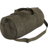 Front view of Rothco Waxed Canvas Shoulder Duffel Bag, shown on plain studio background