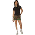 Front view of Rothco Womens Shorts, premium product view, showing product detail