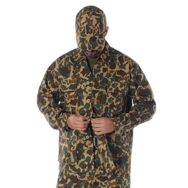 Rothco X Bear Archery Fred Bear Camo BDU Shirt - Legendary USA