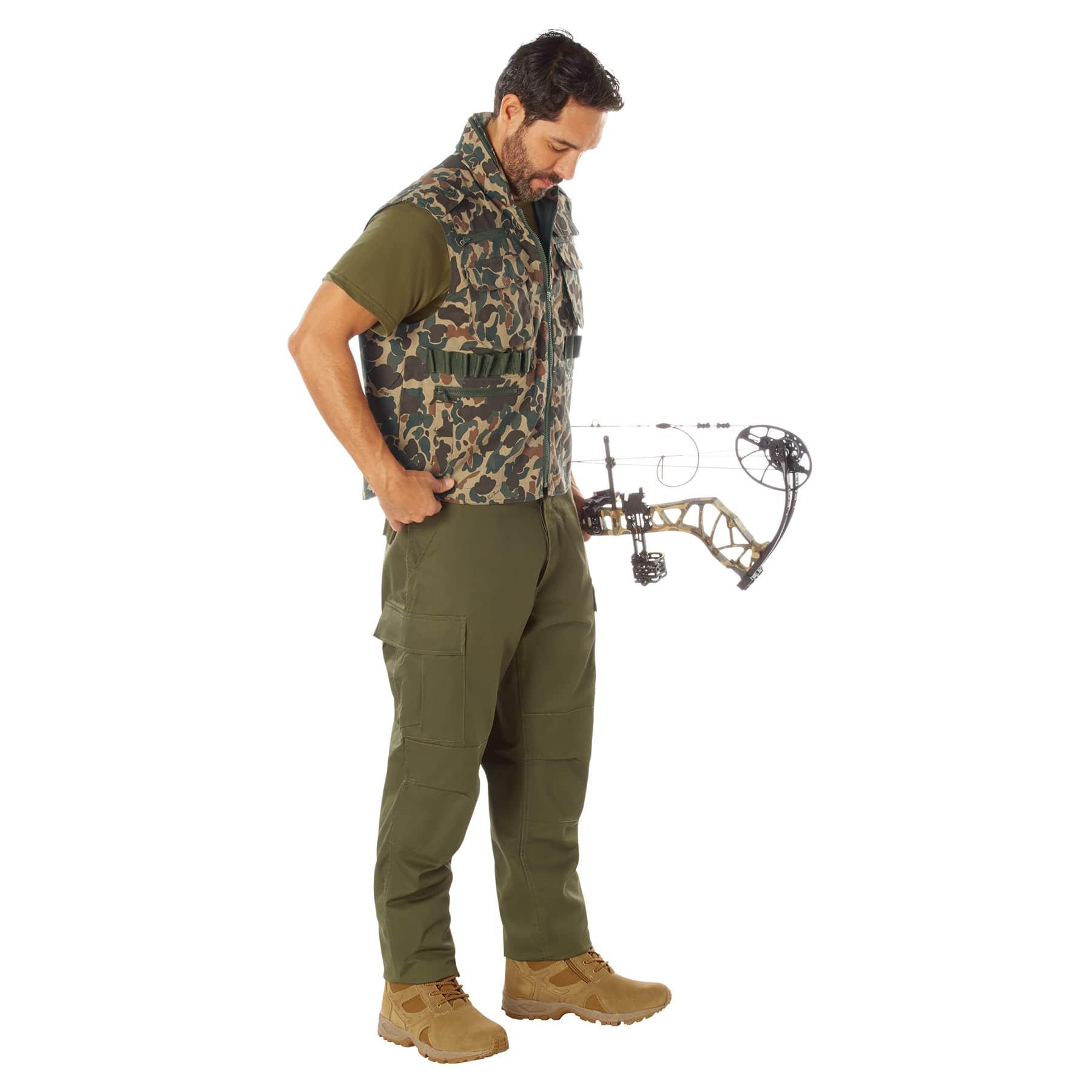 Rothco X Bear Archery Fred Bear Camo Ranger Vest – Legendary USA